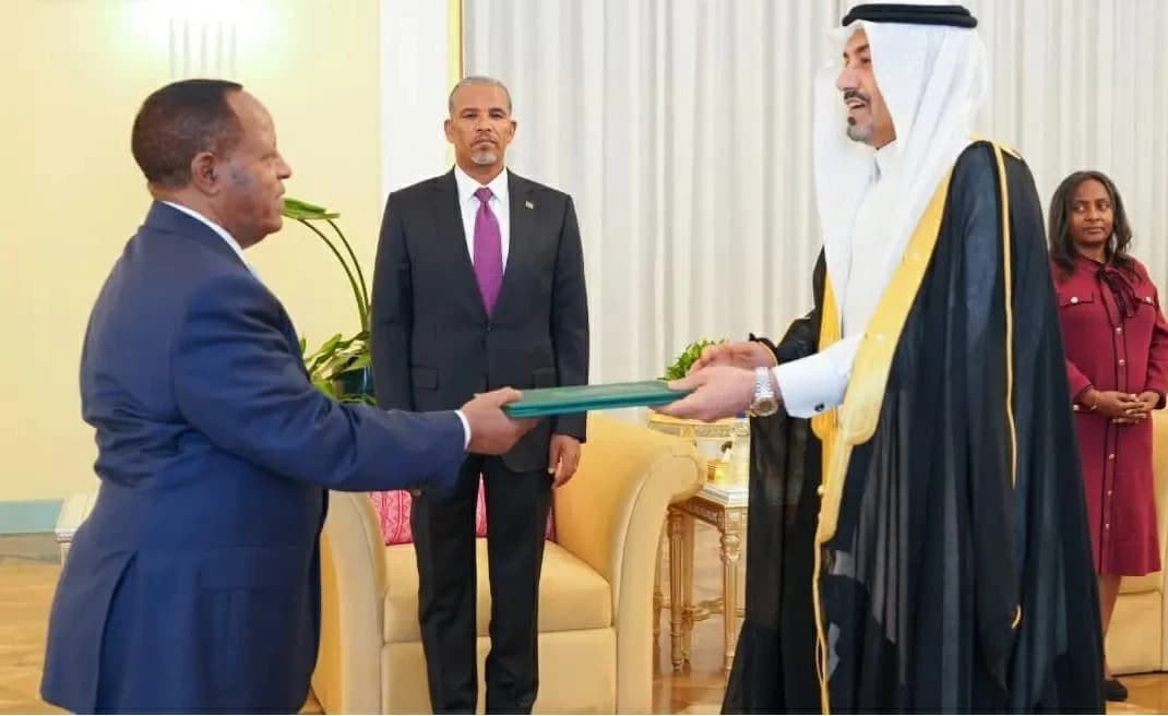 العلاقات السعودية الإثيوبية: السفير الزهراني يقدم أوراق اعتماده