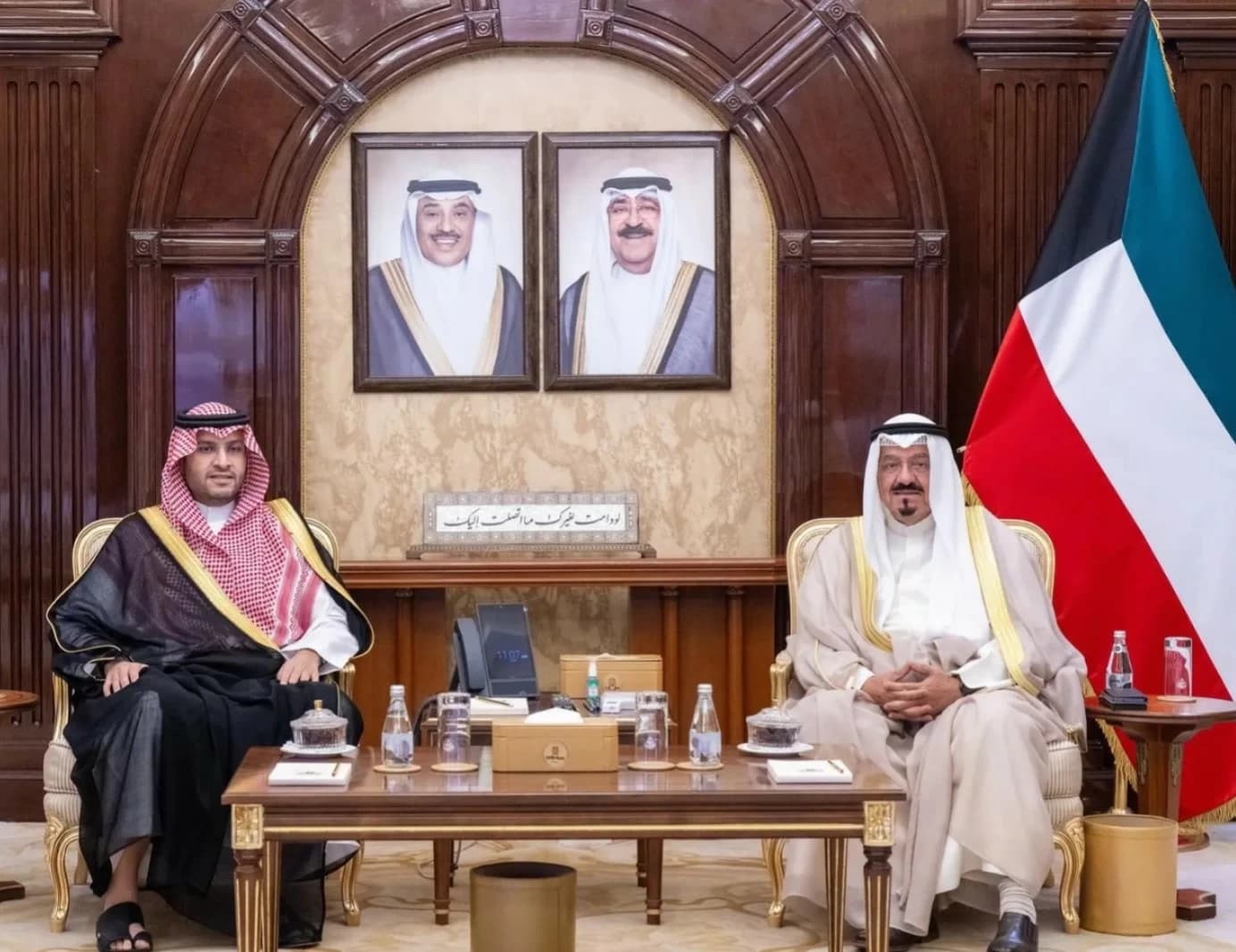 العلاقات السعودية الكويتية: رئيس وزراء الكويت يستقبل الأمير تركي