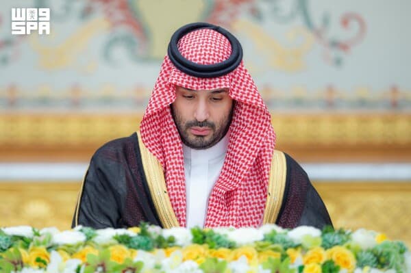 ولي العهد يرأس جلسة مجلس الوزراء في الرياض اليوم